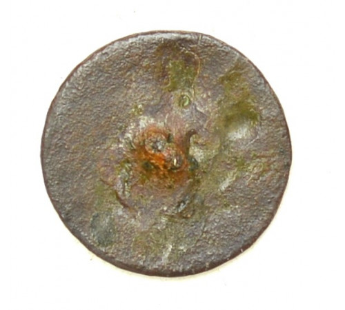 Button of the 1st Saxon Light Regiment of Colonel von Le Coq 19 mm