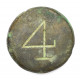 plate from the bridle of a horse of the 4 Hussar Regiment