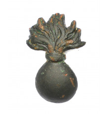 grenade on the cartridge pouch of a grenadier of a Line regiment