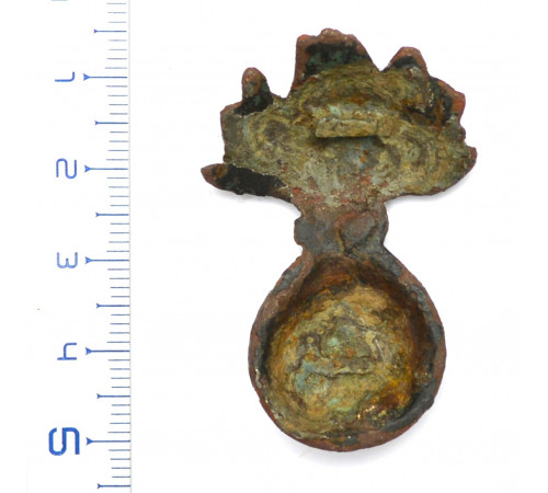 grenade on the cartridge pouch of a grenadier of a Line regiment
