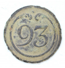 button of 93 Line Regiment