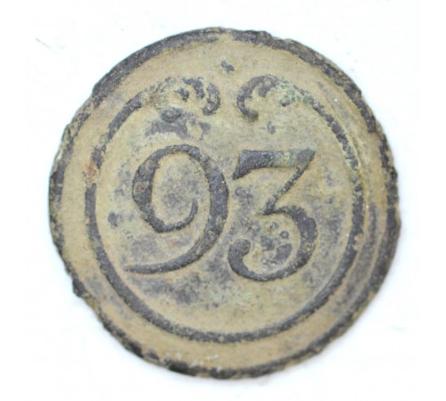 button of 93 Line Regiment