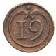 button of 19 Line Regiment