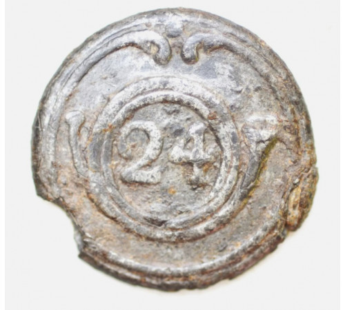 button of 24 Light Regiment 