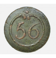 Button of 56 Line Regiment 