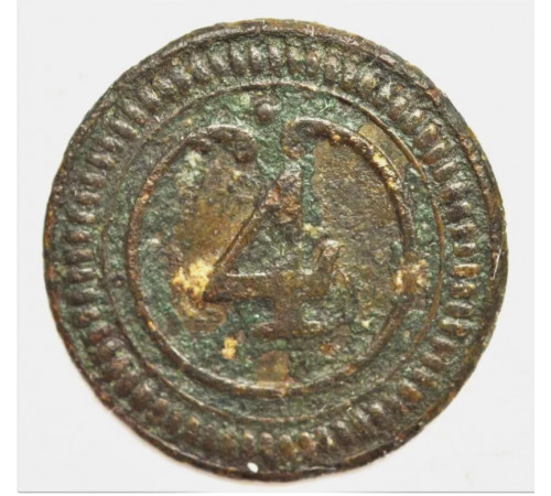 Button of 4 Chevau-léger Regiment 