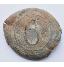 officier button of 6 Regiment of Kingdom of Holland