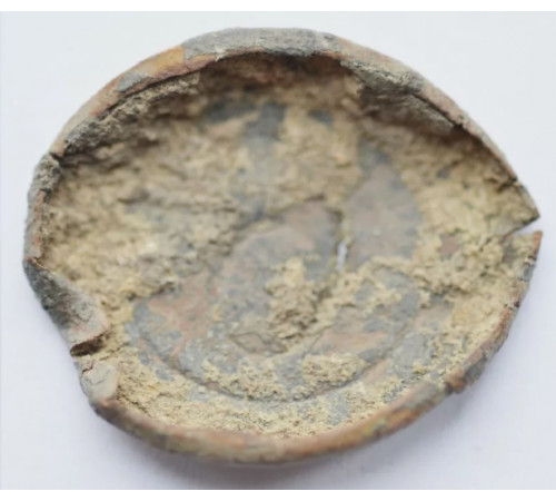officier button of 6 Regiment of Kingdom of Holland