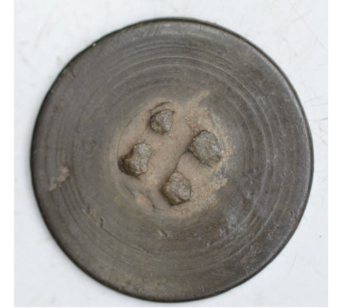 button of 123 Line Regiment