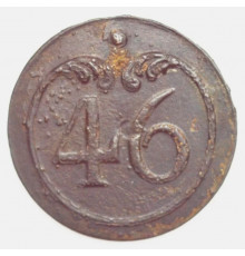 button of 46 Line Regiment