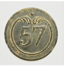 button of 57 Line Regiment