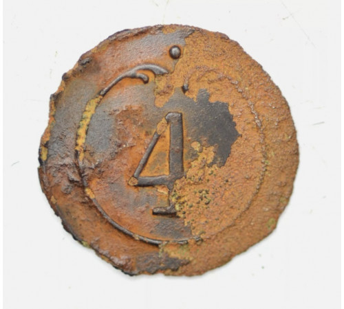 button of 4 Line Regiment