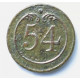 button of 54 Line Regiment