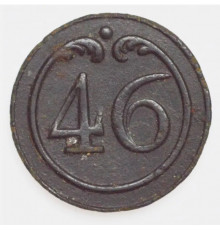 button of 46 Line Regiment