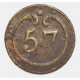button of 57 Line Regiment