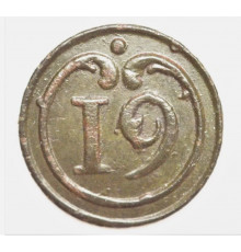 button of 19 Line Regiment