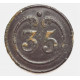 button of 35 Line Regiment