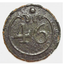 button of 46 Line Regiment