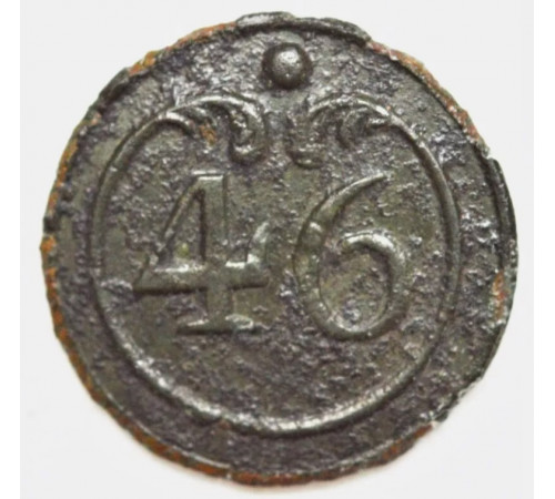 button of 46 Line Regiment