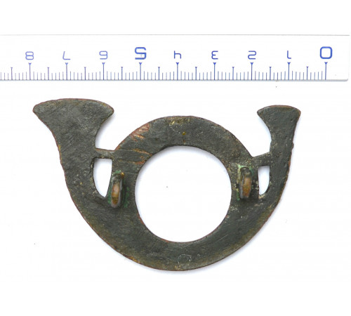 variant of decoration on the catridge pouch of the voltiger company of the french line infantry