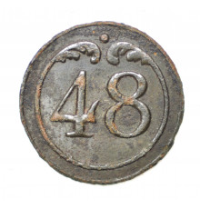 button of 48 Line Regiment
