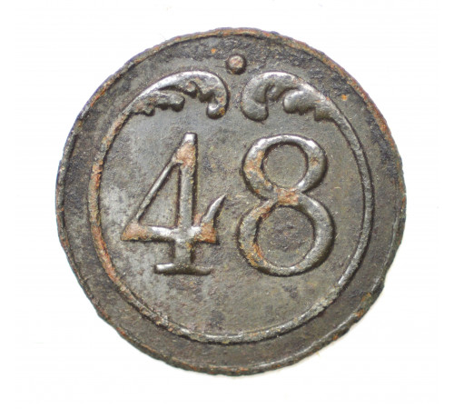 button of 48 Line Regiment