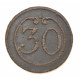 button of 30 Line Regiment