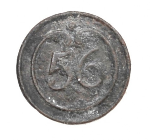 button of 56 Line Regiment