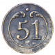 button of 51 Line Regiment