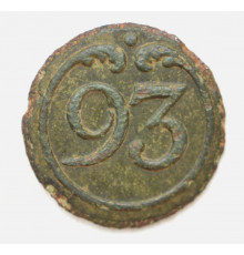 button of 93 Line Regiment