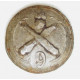 Button of 9 battalion of the Artillery Train
