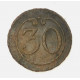 button of 30 Line Regiment