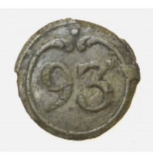 button of 93 Line Regiment