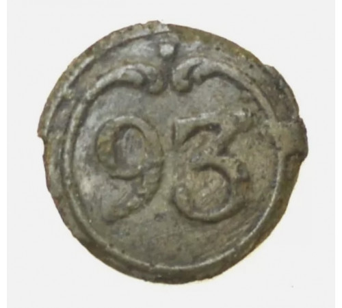 button of 93 Line Regiment