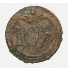 button of 105 Line Regiment