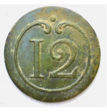 button of 12 Line Regiment