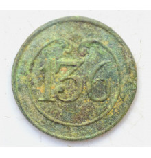 button of 136 Line Regiment