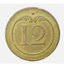button of 12  Line Regiment