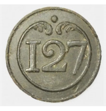 button of 127 Line Regiment