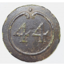 button of 44 Line Regiment