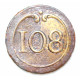 button of 108 Line Regiment