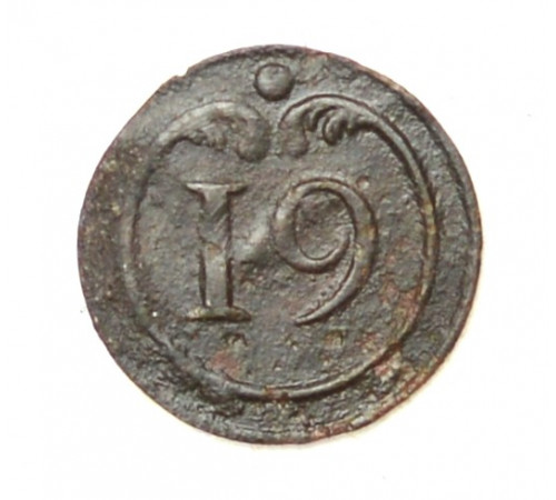 button of 19 Line Regiment