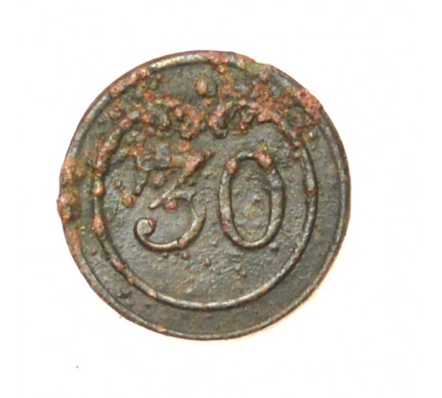 button of 30 Line Regiment