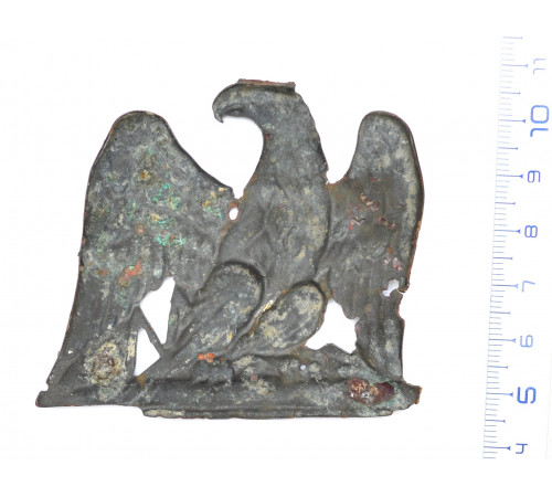 Imperial eagle from a cartouche for the Guard regiments