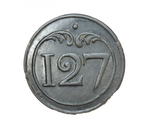 button of 127 Line Regiment