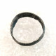 silver officer's ring with engraving SCR 1805