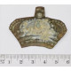 stamped crown from shako of army of Bavarian Kingdom