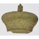 stamped Imperial crown from shako
