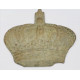 stamped Imperial crown from shako