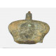 stamped Imperial crown from shako